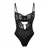 Trendyol Milla Ženski bodi Thmss26Bd00010, Crni