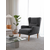 ATELIER DEL SOFA Fotelja Klam Fume