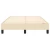 vidaXL Box spring posteljni okvir krem 120x200 cm blago