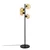 Opviq Podna lampa Benek-15-14534, 36x36x135 cm, IP20, Crno-žuta