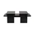 Hanah Home Klub sto Sanctuary, 110x41.5x45cm, Crni