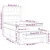 Box spring krevet s madracem crni 90x190 cm od tkanine