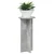 Stalak za biljke 2 pcs Betonska siva 29,5 x 29,5 x 60 cm