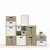 FIVE Regal sa 6 polica MIX&MODUL 67,6x32x100,5cm, Bijela
