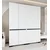 HANAH HOME Ormar Floransa 225 White Anthracite