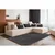 Kayoom PREPROGA Nila 100 Anthrazit   80/150 cm  tkano antracit
