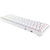 Wireless mechanical keyboard Dareu EK871 Bluetooth + 2.4G RGB (white)