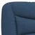 Krevet s madracem Hvar plavi 140 x 190 cm od tkanine