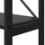 Polica Crni hrast 156 x 25 x 167 cm Konstruirano drvo