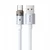 Mcdodo MCDODO KABEL USB-A USB-C HITRO POLNJENJE USB TIPA C 6A 100W 1M LED BELA