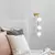 Opviq Domino 11045 Zidna lampa, Bronza