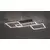 Rabalux Luster Ellinor, LED, 40W, 3000-6500K, 55x45cm, Sivi
