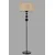 Podna lampa Hayal, Crna