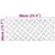 Stepenica Pravokutni 4 pcs Srebrno 90 x 40 cm Aluminij