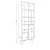 Hanah Home Polica 60x170x30cm Antracit-Hrast