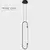 SOLEA 46 VISILICA 8W 3000K CRNA