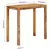 Barski stol 112 x 55 x 108 cm od masivnog obnovljenog drva