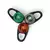 Led lučka swimaholic waterproof safety light zelena