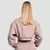 GymBeam Women‘s Aura Cropped Sweatshirt Roux