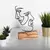 Aberto Design Dekorativna figura M-035, 17x38x3.5 cm, Crna