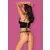 Sexy set 2-delni Delishya crne boje - S/M