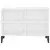 TV ormarić s metalnim nogama bijeli 69,5 x 30 x 50 cm