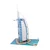 Robotime Burj Al Arab hotel, Lesena 3D sestavljanka, (JPD460)