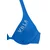 VENICE BEACH Bikini  kraljevo modra / bela
