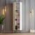 Hanah home Cipelarnik 60x202x35cm Belo-Zlatni