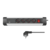Logilink produžni kabl 4 mesta, 1 x USB A, 1 x USB C, prekidač, stalak, 1.5m, aluminium