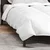 Vidaxl Odeja Bela 155 x 220 cm Perje