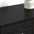 Komode s ladicama Corona 2 pcs Crni hrast 59 x 39 x 80 cm