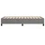 Greatstore Posteljni okvir temno siv 80x200 cm blago