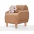 Atelier del Sofa Dečija fotelja Cobie Teddy, 49x 57 x51, Braon