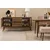 Hanah Home Trpezarijski set Vina 02 1048, Smeđi