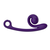 Snail Vibe Curve Vibrator Purple