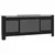 Pokrivač radijatora 2 pcs Crna 205 x 20,5 x 81,5 cm