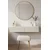Hanah Home komoda Zeynep 120, 120 cm, bela / travertin