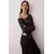 Trendyol Milla ženska bluza Twoaw26Bz00121, braon-braon