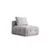 Atelier del Sofa Trosed Amaris, 290x100x65 cm, Svetlosivi