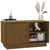 Vidaxl TV omarica medeno rjava 70x34x40 cm trdna borovina