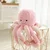 Cute&Cool HOME dekor igračka hobotnica roze, 80cm