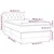 Vidaxl Box spring postelja z vzmetnico LED taupe 80x200 cm blago