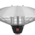 Blumfeldt Heat Guard Infrardeči grelec za terase 2100W IP44 Srebrna barva (HHG8-Heat-Guard)