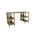 Hanah Home Radni sto, 145x75x65cm, Bež