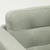 LANDSKRONA Sofa 5-sed, s lenjivcima/Gunnared svetlozelena/metal