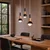 Opviq luster Elwood 20803-SET-30-C, 3 × E27, braon