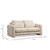 Atelier del Sofa Dvosed Lily 97x73x180cm Krem