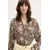 HUGO Srajca The Boyfriend 50539779 Rjava Oversize