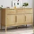 Vidaxl Garderobna omara FLORO vošč. rjava 114x43x74 cm trdna borovina